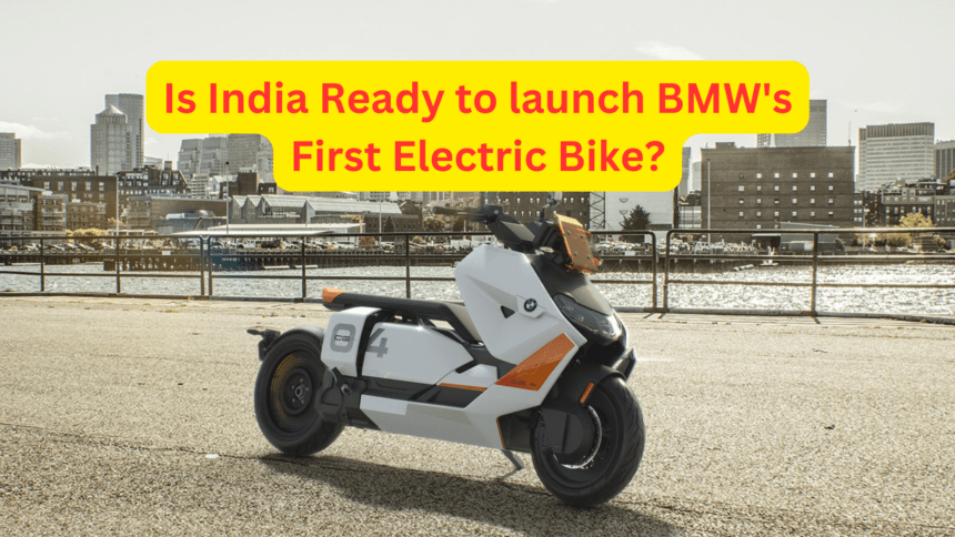 BMW CE 04 electric scooter