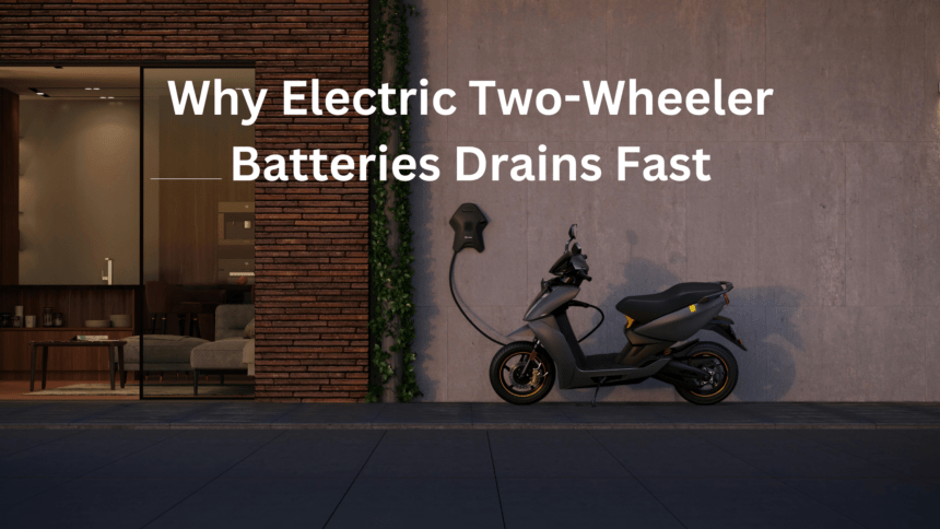 electric bike battery drain